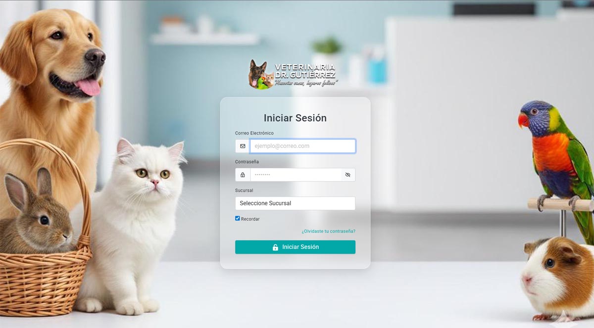 Sistema Integral de Gestión Veterinaria – Clínica Dr. Gutiérrez